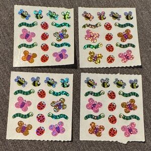 Vintage Sandylion Shiny and Colourful Insect Stickers